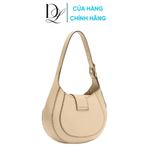 Túi xách nữ quai xách top-handle, màu be trung tính dễ phối đồ.