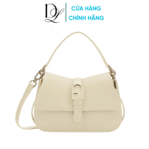 Túi đeo vai nữ vintage, chất liệu da lộn cổ điển.