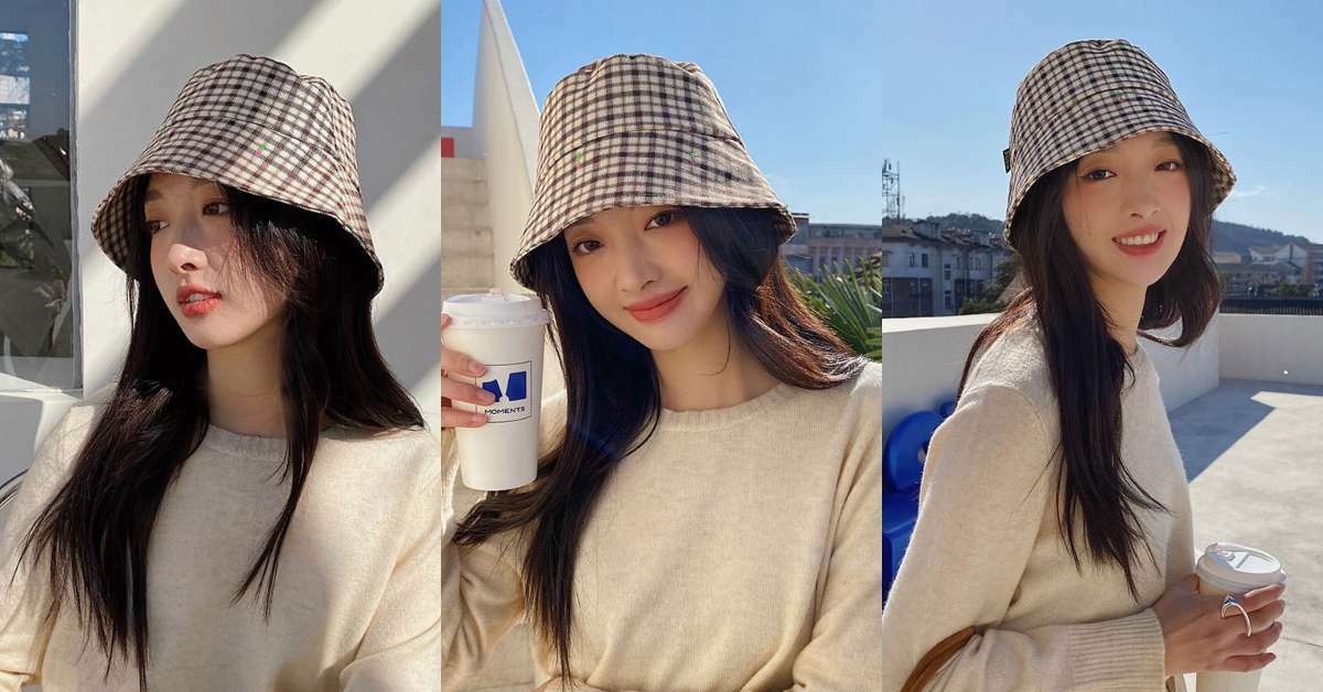 Phối đồ với mũ Bucket cho nữ
